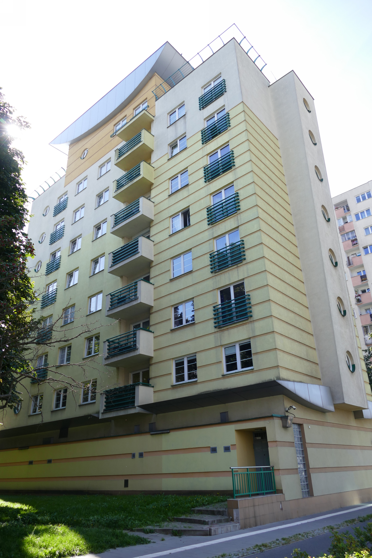 Zdjęcie architektury budynku Budynek mieszkalny